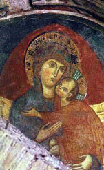 Vai all'immagine ingrandita della Madonna di S. Basilio (Vicolo Valdina)